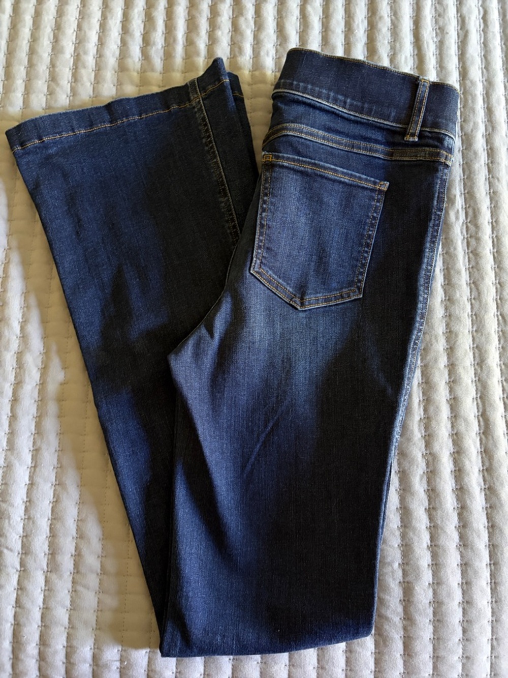 SPANX Dark Blue bootcut Jeggings